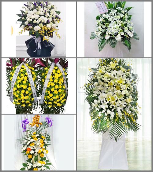 福建三明大田县吴山乡梓溪村白事花篮预定